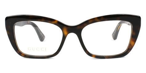 gucci gg0165o women's fashion eyeglasses 51 mm|Gucci GG0165O 005 Glasses Havana .